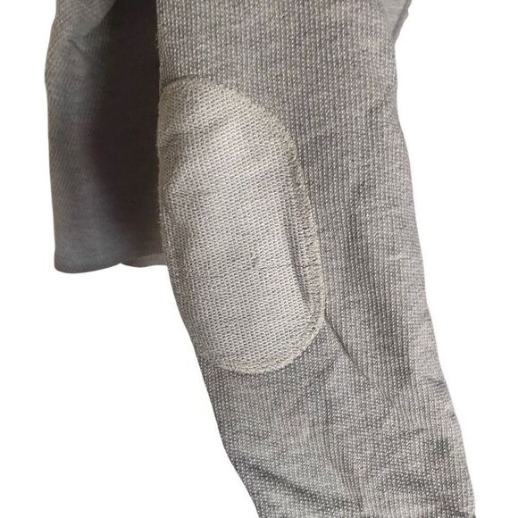 Champion waffle knit distressed hooded XL patched elbows Michigan - Picture 3 of 5